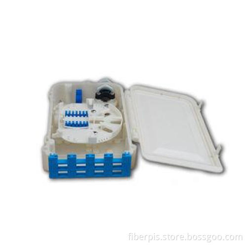 12 ports ABS fiber optic terminal box FTTx indoor for Wall